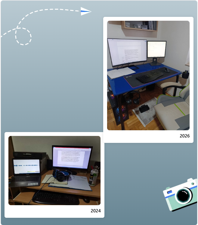Development of the Transcrecia transcription workspace from 2024 to 2026